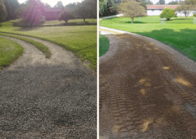 Driveway Construction Lapeer County MI – Before & After Image 11